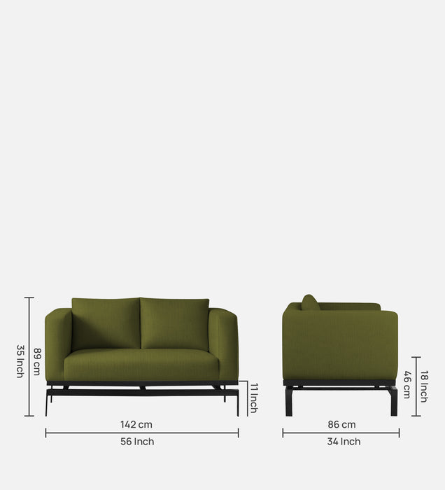 Etternia Leatherette 1 Seater Sofa