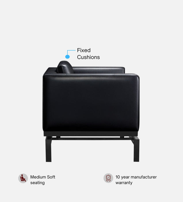 Etternia Leatherette 1 Seater Sofa