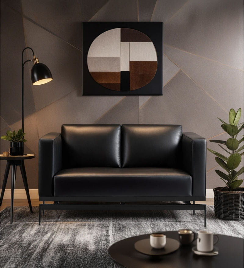 Etternia Leatherette 1 Seater Sofa