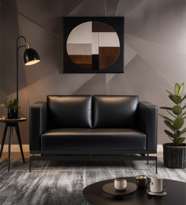 Etternia Leatherette 1 Seater Sofa