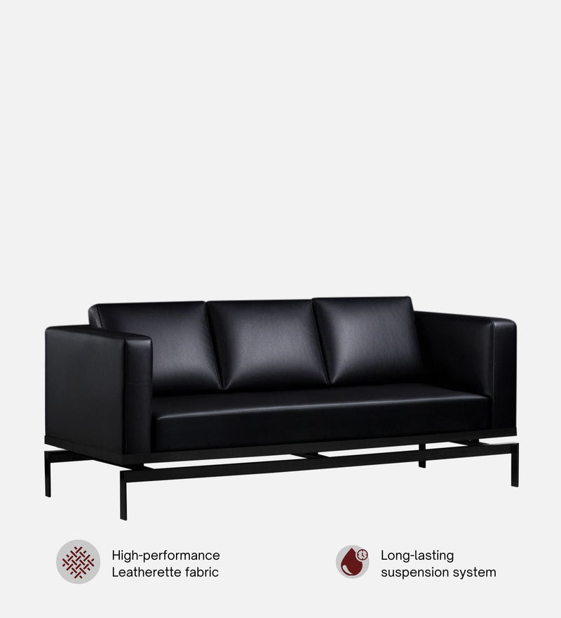 Etternia Leatherette 1 Seater Sofa