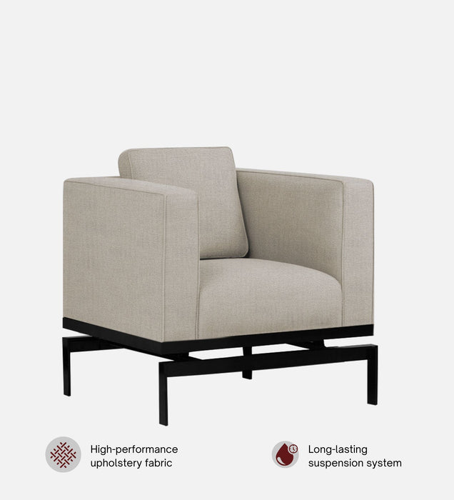 Etternia Leatherette 1 Seater Sofa