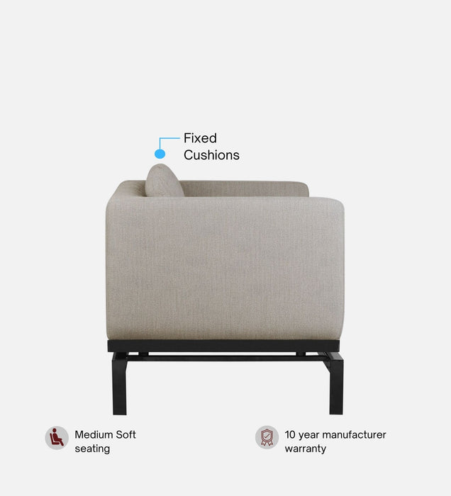 Etternia Leatherette 1 Seater Sofa