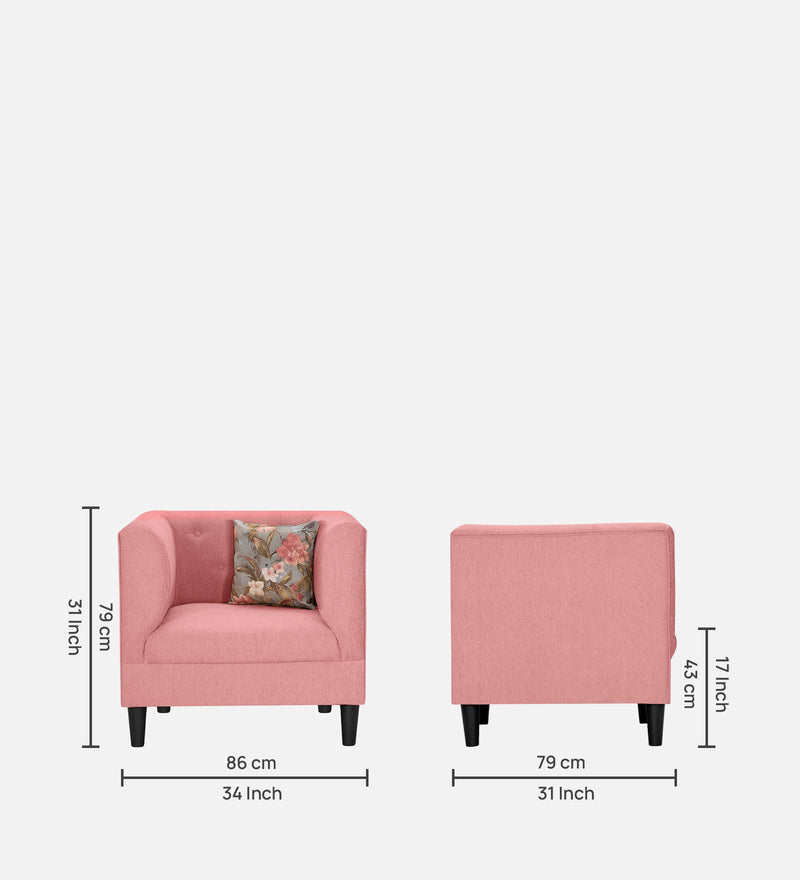 Garnet Fabric 2 Seater Sofa