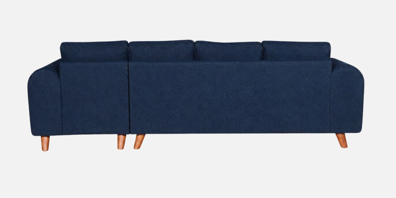 Gladiator Boucle Fabric RHS 6 Seater Sectional Sofa In Ink Blue Colour