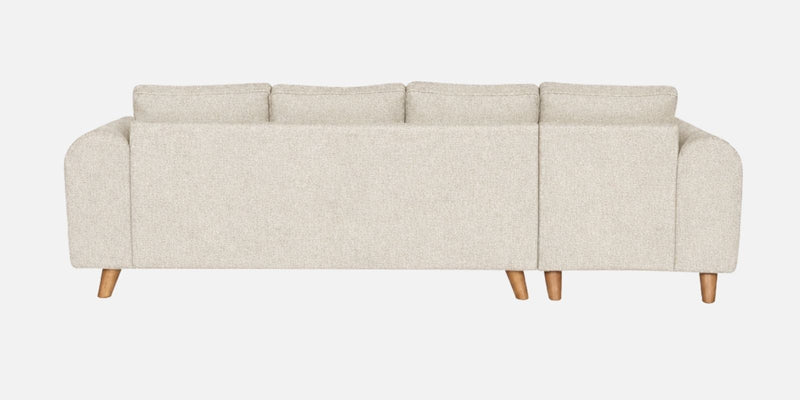 Gladiator Fabric LHS 6 Seater Sectional Sofa In Oat Cream Colour