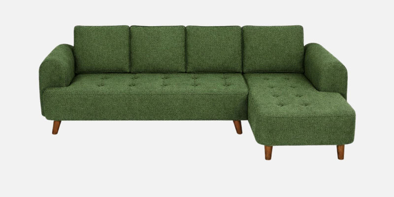 Gladiator Boucle Fabric RHS 6 Seater Sectional Sofa In Sage Brush Colour