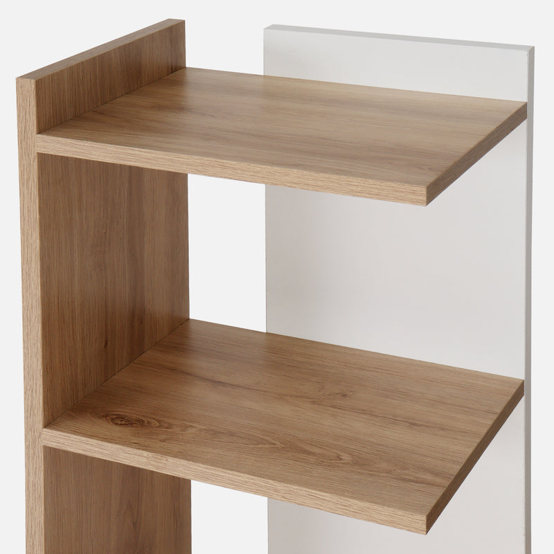 Gin Tv Unit In Oak & White Colour