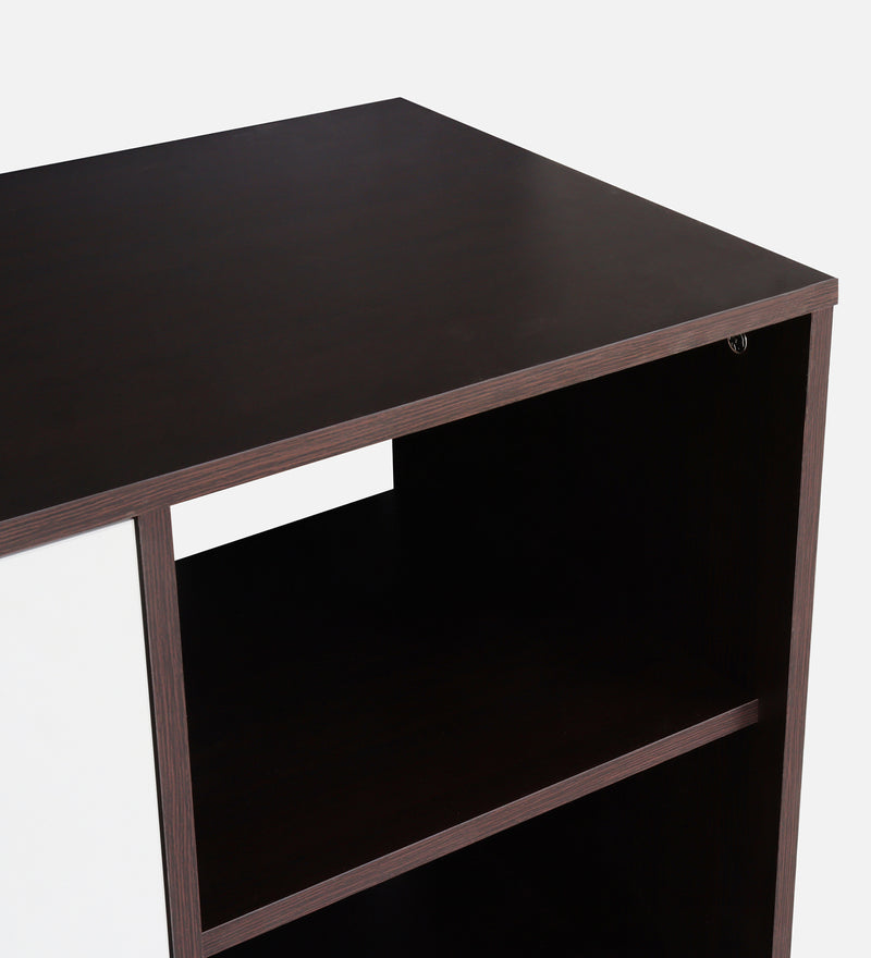 Genius Tv Unit In Walnut & White Colour
