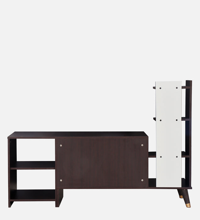 Genius Tv Unit In Walnut & White Colour