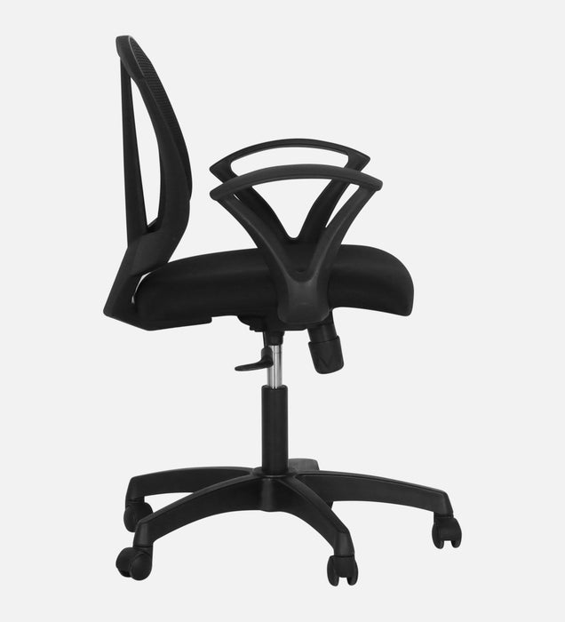 Grace Medium Back office chair In Black Colour