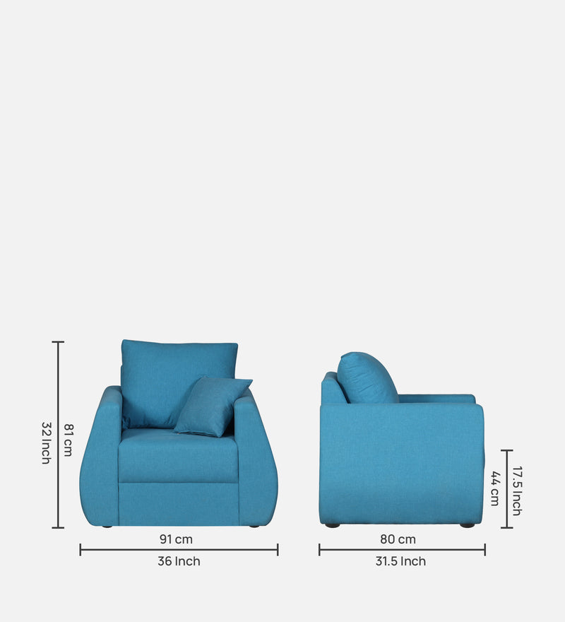 Indigo Comfort Fabric Sofa in 1, 2 & 3 Seater 1 Seater