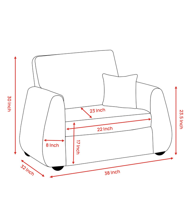 Indigo Comfort Fabric Sofa in 1, 2 & 3 Seater