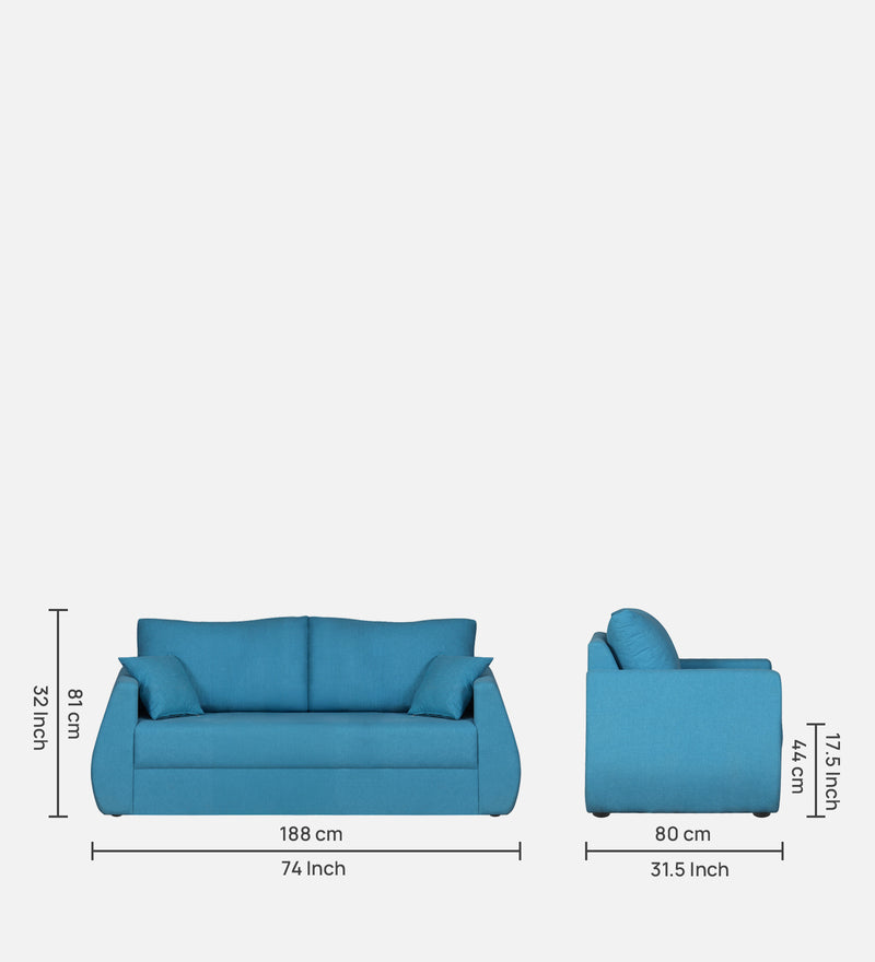 Indigo Comfort Fabric Sofa in 1, 2 & 3 Seater 3 Seater