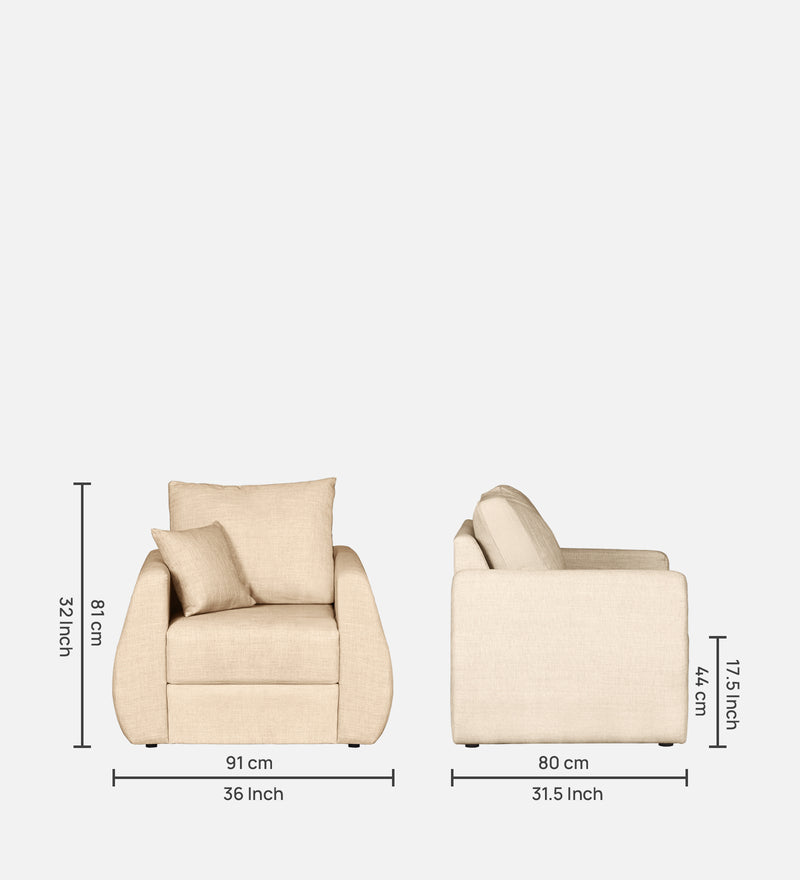 Indigo Comfort Fabric Sofa in 1, 2 & 3 Seater 1 Seater