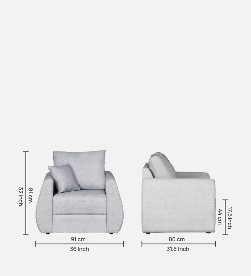 Indigo Comfort Fabric Sofa in 1, 2 & 3 Seater 1 Seater