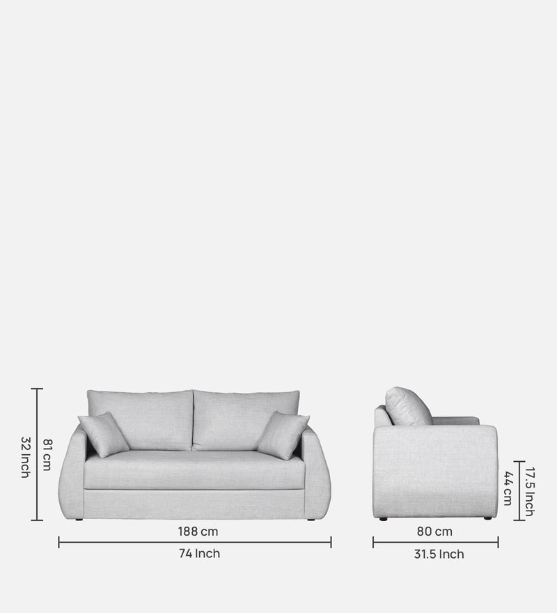 Indigo Comfort Fabric Sofa in 1, 2 & 3 Seater 3 Seater
