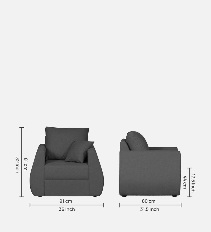 Indigo Comfort Fabric Sofa in 1, 2 & 3 Seater 1 Seater