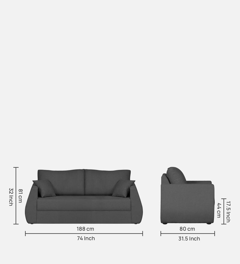 Indigo Comfort Fabric Sofa in 1, 2 & 3 Seater 3 Seater