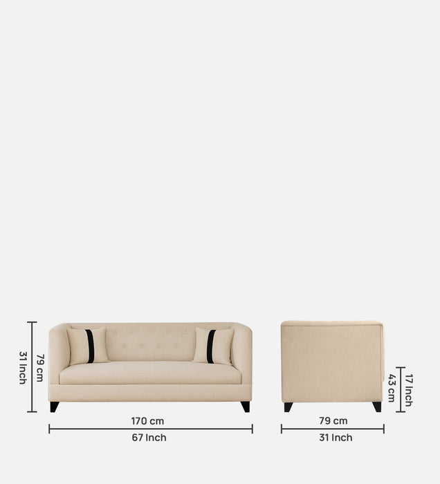 Jasper 1, 2 & 3 Seater Fabric Sofa