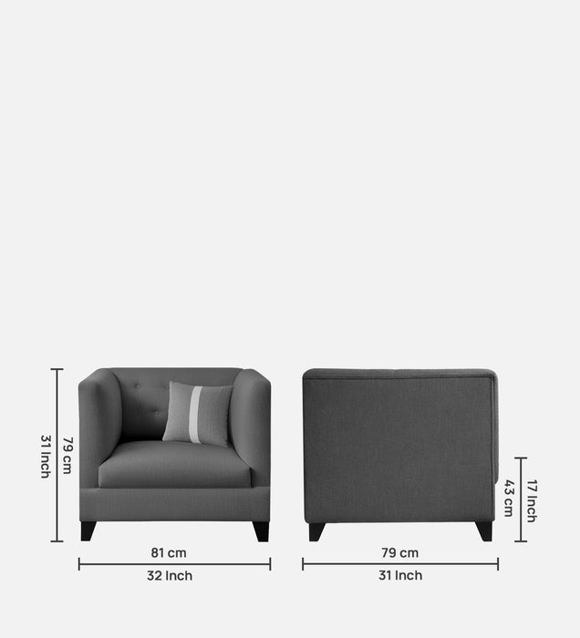 Jasper 1, 2 & 3 Seater Fabric Sofa