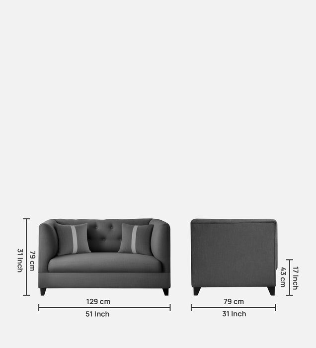 Jasper 1, 2 & 3 Seater Fabric Sofa