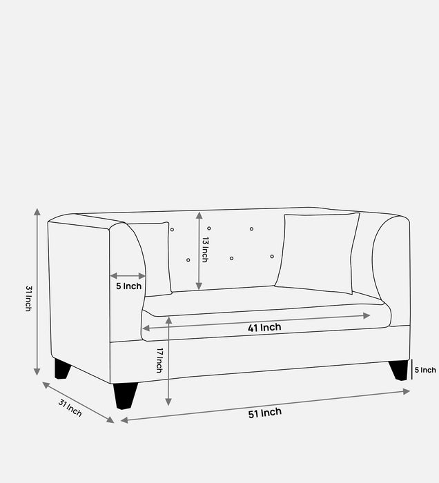 Jasper 1, 2 & 3 Seater Fabric Sofa