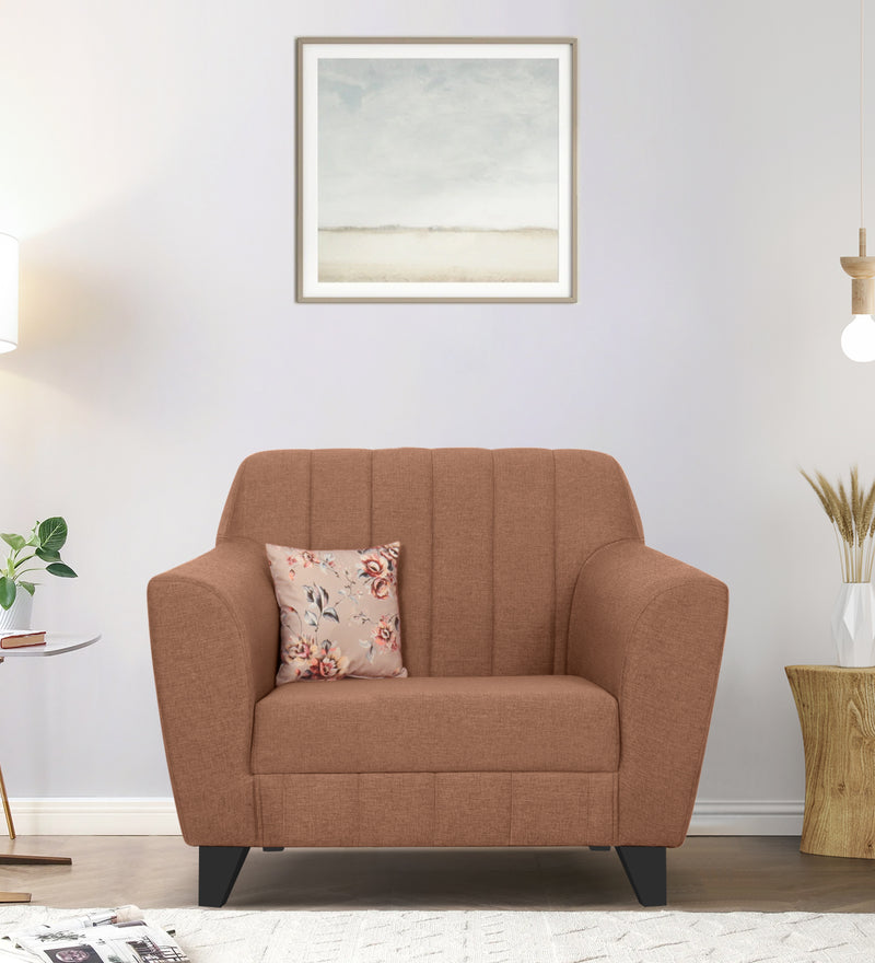 Java Comfortable and Luxurious soft Fabric 1 seater Sofas