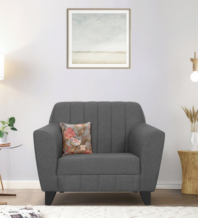 Java Comfortable and Luxurious soft Fabric 1 seater Sofas