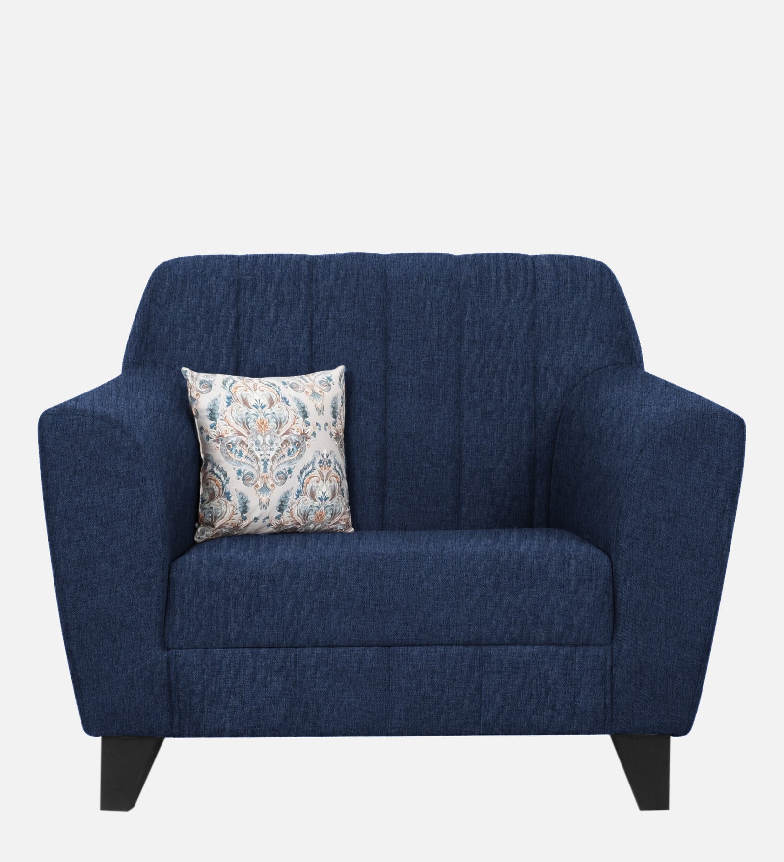 Java Comfortable and Luxurious soft Fabric 1 seater Sofas — TREVI FURNITURE