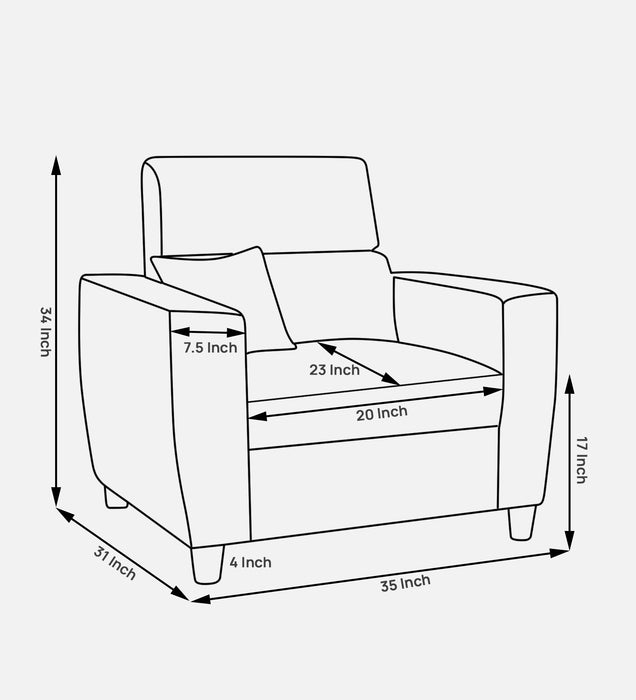 Kaira Luxury Fabric Sofa in 1, 2 & 3 Seater