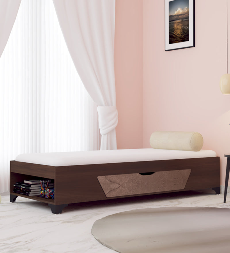 Kaze Single Bed With Box Storage