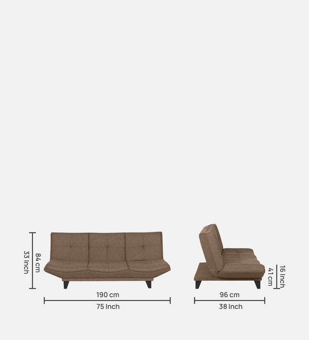 Ken Fabric Sofa cum Bed