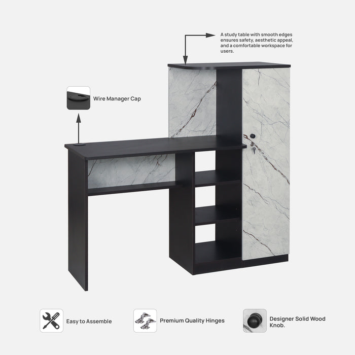 Krystal Engineered wood Study Table