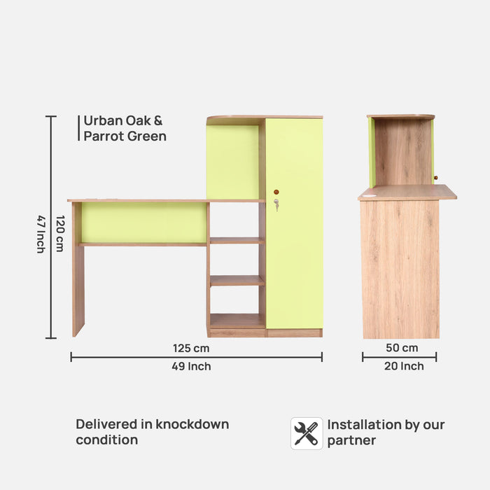 Krystal Engineered wood Study Table