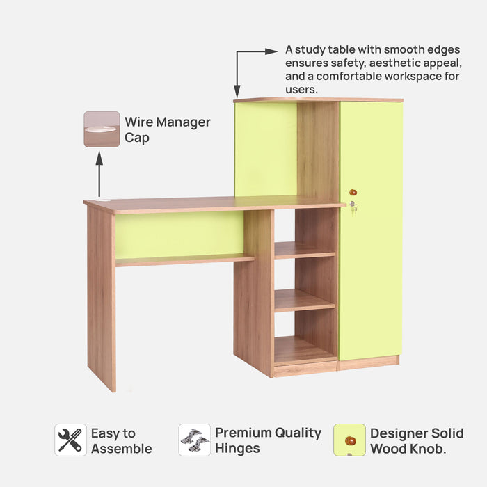 Krystal Engineered wood Study Table