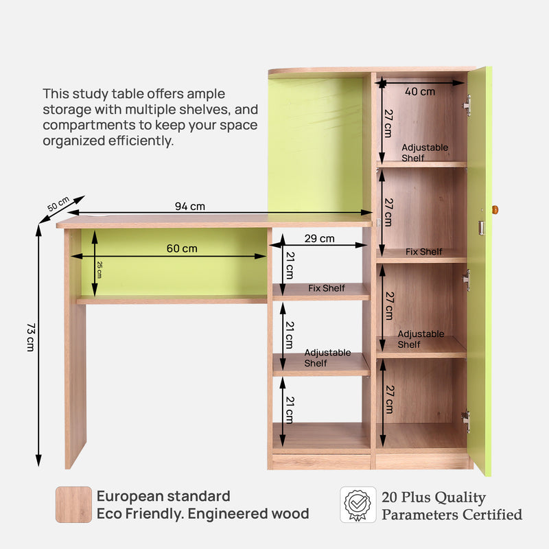 Krystal Engineered wood Study Table