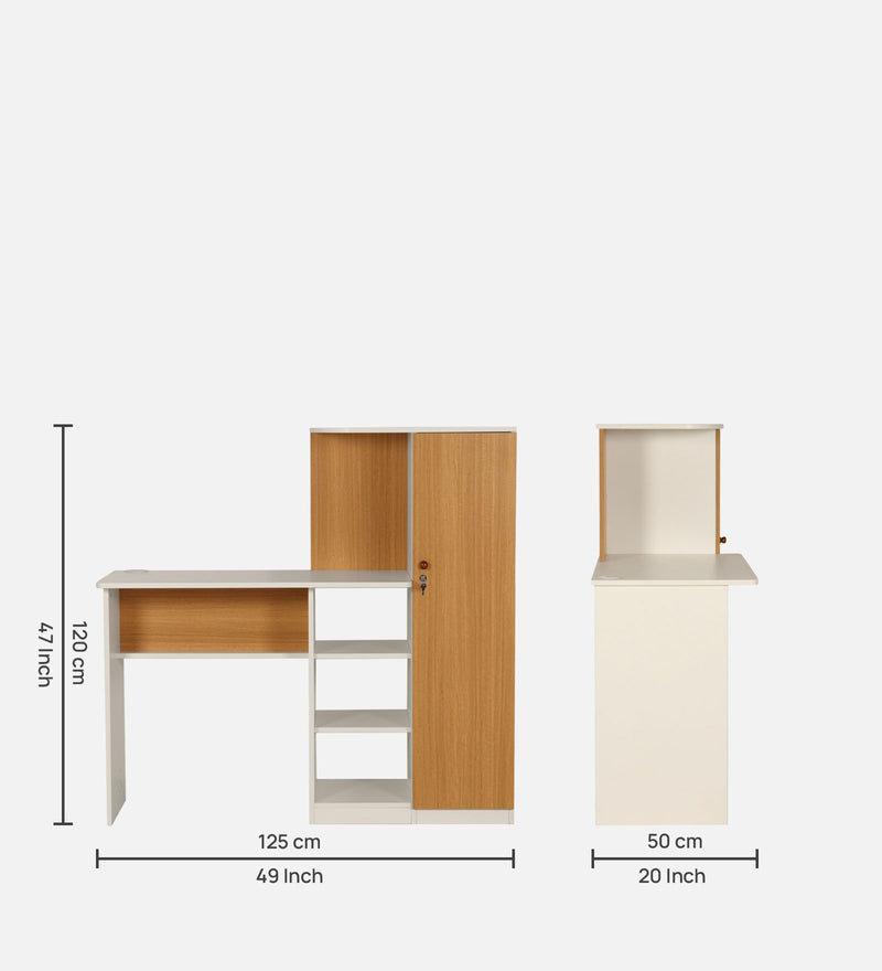 Krystal Engineered wood Study Table