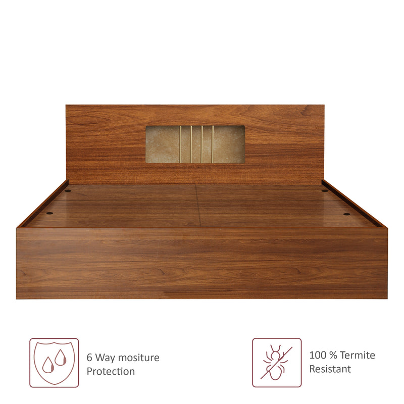 Kyoto Engineered Wood Double Bed