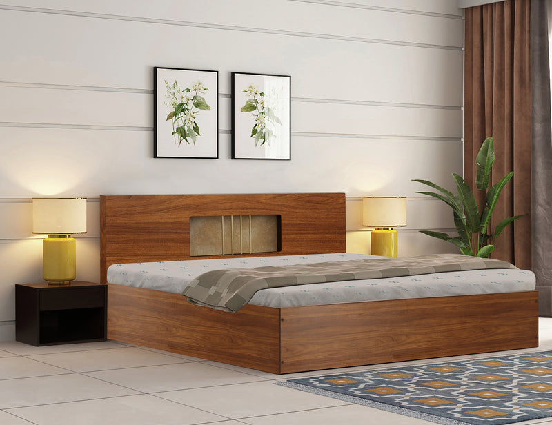 Kyoto Engineered Wood Double Bed