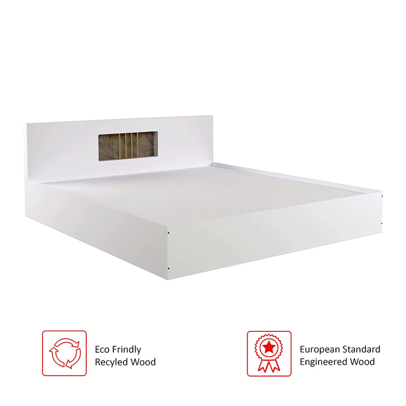 Kyoto Engineered Wood Double Bed