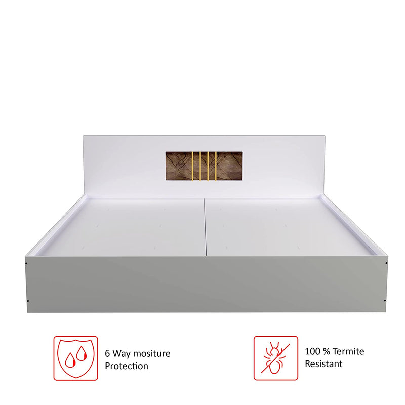 Kyoto Engineered Wood Double Bed