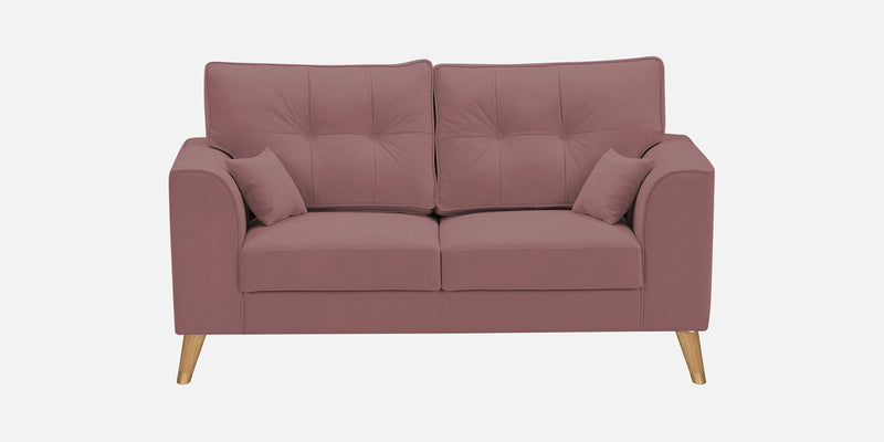 Opera Luxury Velvet Fabric 2 seater Sofa in Berry Wine Colour