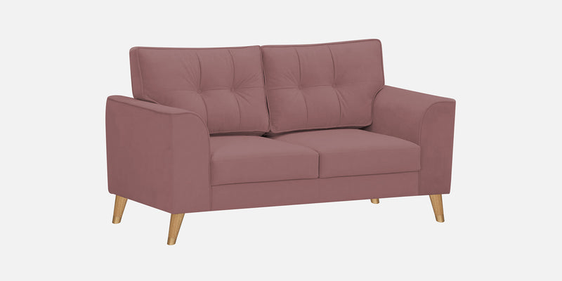 Opera Luxury Velvet Fabric 2 seater Sofa in Berry Wine Colour
