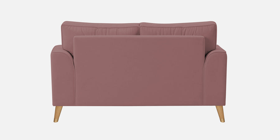 Opera Luxury Velvet Fabric 2 seater Sofa in Berry Wine Colour