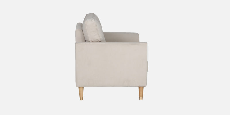 Opera Luxury Velvet Fabric 2 seater Sofa in Camel Beige Colour