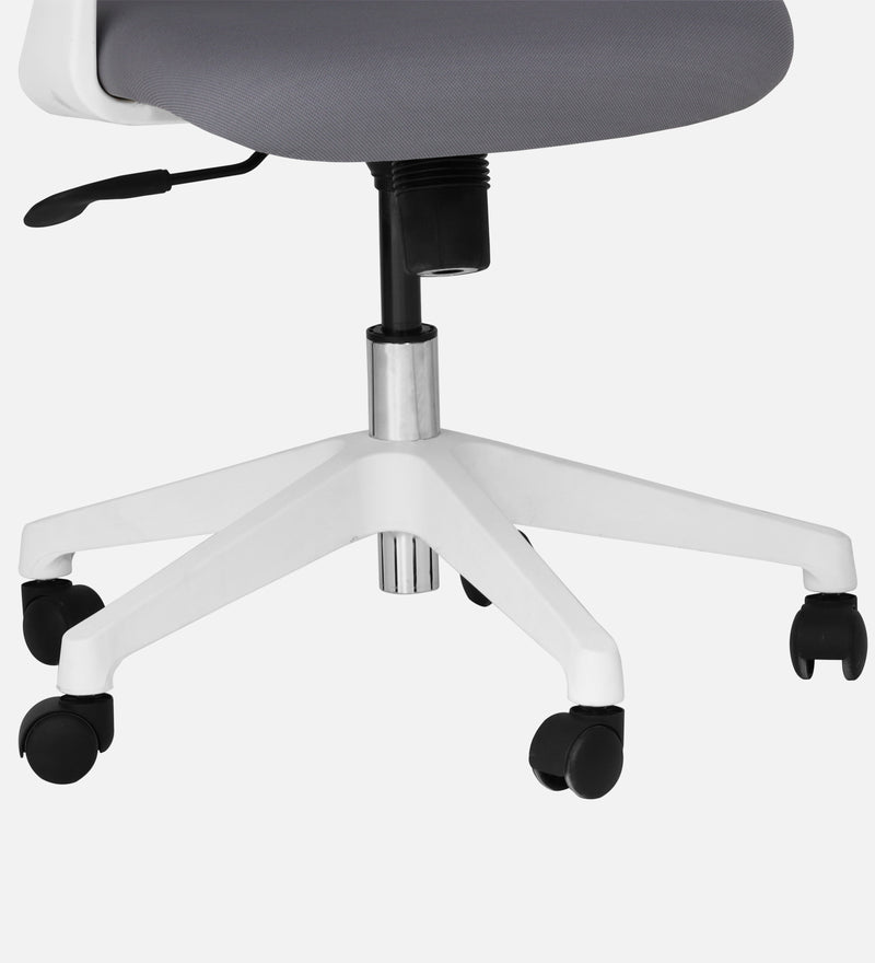 Opera Luxury Medium Back Office Chair In White Color