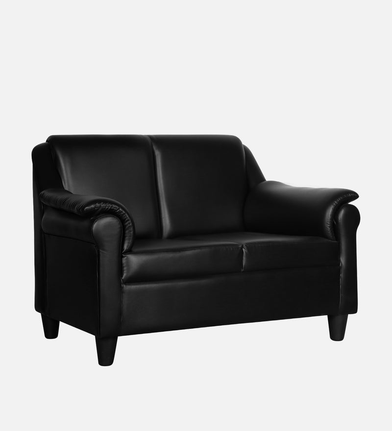 Madison leatherette and Fabric 2 seater Sofa