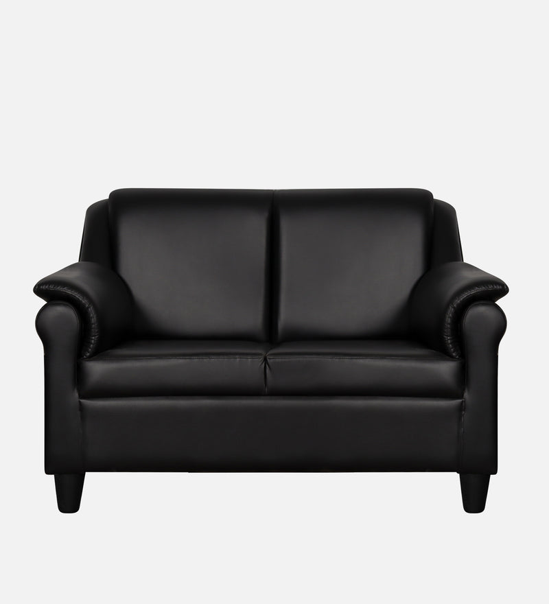Madison leatherette and Fabric 2 seater Sofa