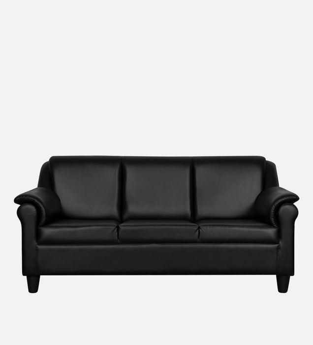 Madison leatherette and Fabric 3 seater Sofa